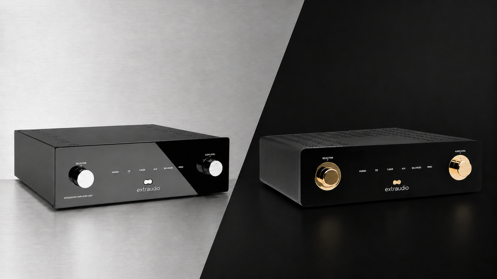 Extraudio X251 and X800 high-end integrated amplifiers